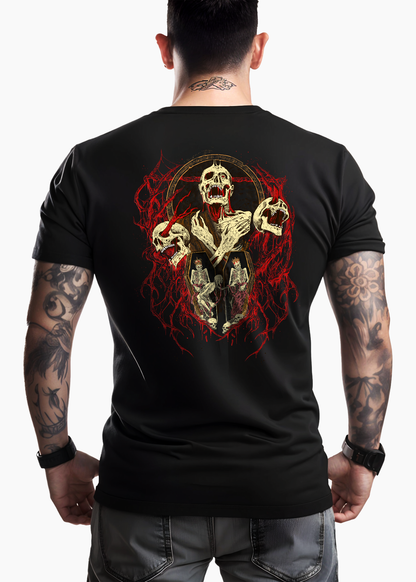 Deathroot: Black Tshirt for Men